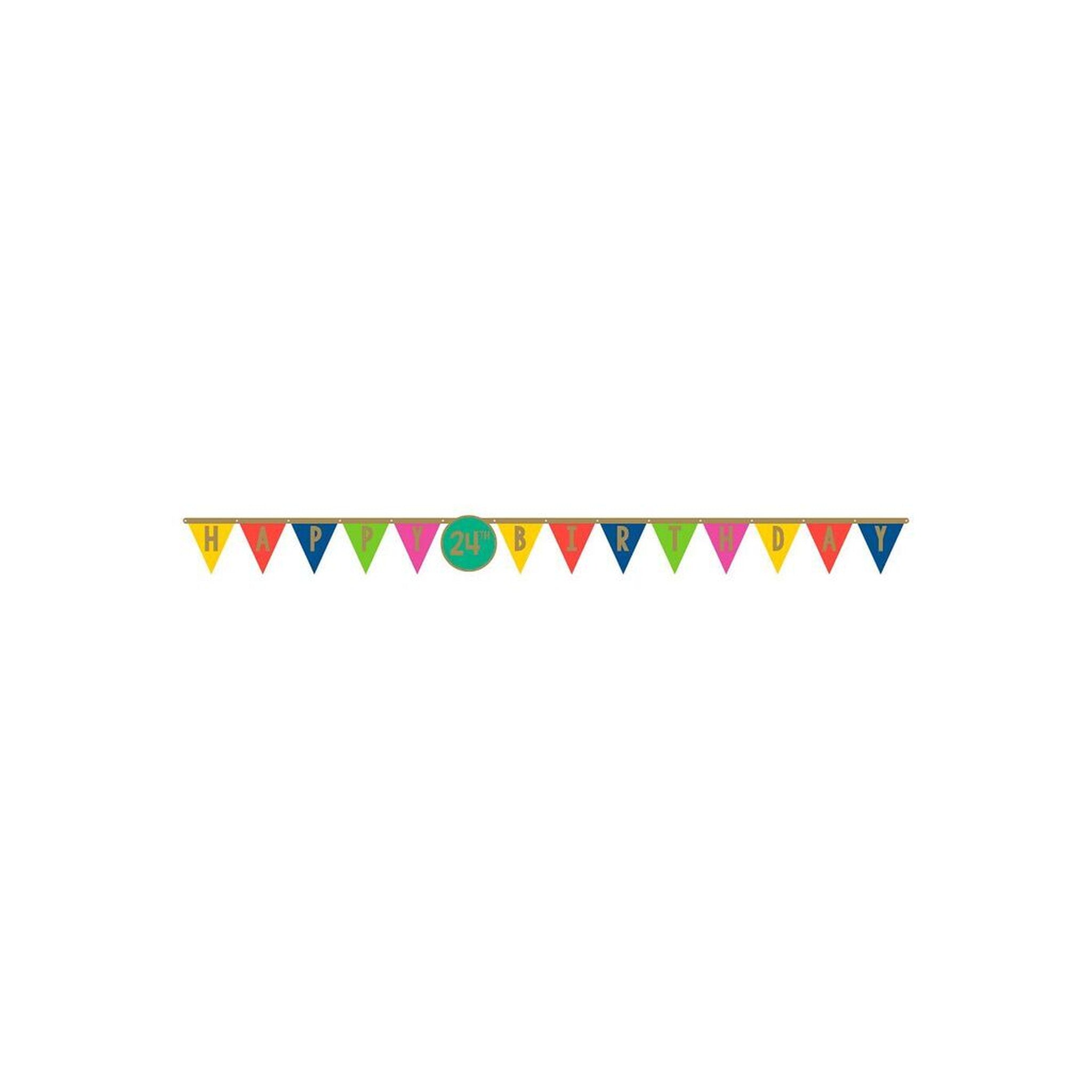 Light Jumbo Banner Happy Dots - Decor